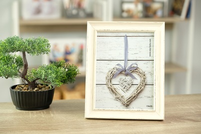 Ramka ITALIA 15x20 RESIA W (U368W) - kremowy