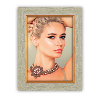 Ramka ITALIA 13x18 QUENTIN White (ZRW57) - złoty