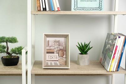 Ramka ITALIA 13x18 SCOTT GREY (PZG57) - kremowy