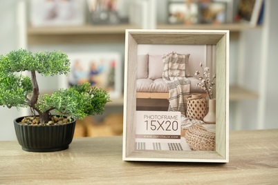 Ramka ITALIA 15x20 SCOTT GREY (PZG68) - kremowy