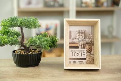 Ramka ITALIA 10x15 SCOTT CREAM (PZC46) - kremowy