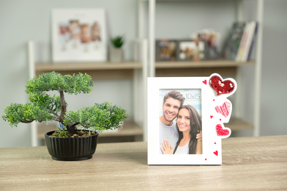 Ramka ITALIA 10x15 ALISIA PQ3446 - biały