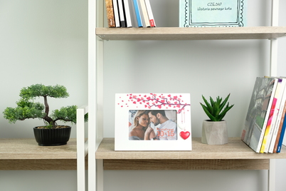 Ramka Italia 10x15 Rubina - Biały, 10x15, 10x15 pozioma