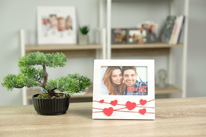 Ramka ITALIA 10x15 GIULIA PQ4946 - biały