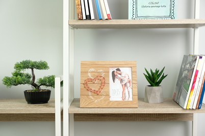 Ramka ITALIA 10X15 LOGAN PQ6846 - jasny dąb