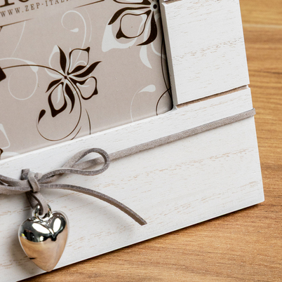 Ramka Italia Arial vertical - różne formaty - Biały, 15x21, 10x15 pozioma