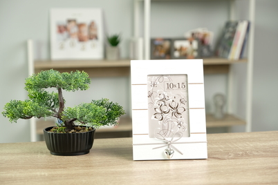 Ramka Italia Arial vertical - różne formaty - Biały, 15x21, 10x15 pionowa