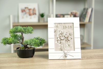 Ramka Italia Arial vertical - różne formaty - Biały, 13x18, 13x18 pionowa