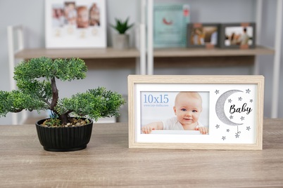 Ramka ITALIA 10X15 LEIDA HORIZONTAL (RS1546) - jasny dąb