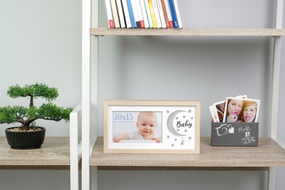 Ramka ITALIA 10X15 LEIDA HORIZONTAL (RS1546) - jasny dąb