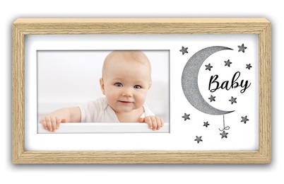 Ramka ITALIA 10X15 LEIDA HORIZONTAL (RS1546) - jasny dąb