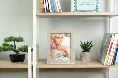 Ramka ITALIA 15x20 VERNE GREY (NC68G) - szary