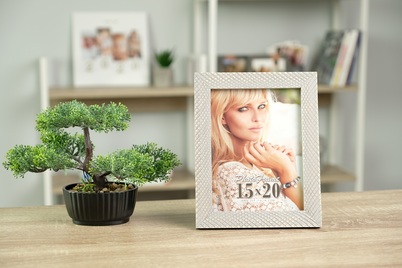 Ramka ITALIA 15x20 VERNE GREY (NC68G) - szary