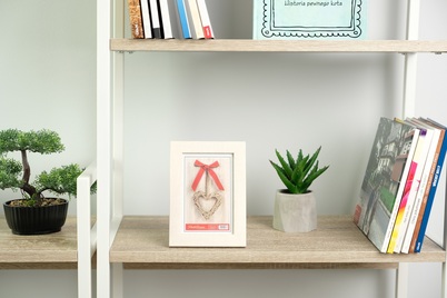 Ramka ITALIA 10x15 WOOD FRAME (M481W) - kremowy