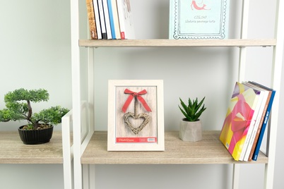 Ramka ITALIA 15x20 WOOD FRAME (M483W) - kremowy