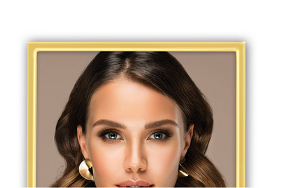 Ramka ITALIA SILVIA - kolory i różne formaty - Złoty, 10x15, 10x15