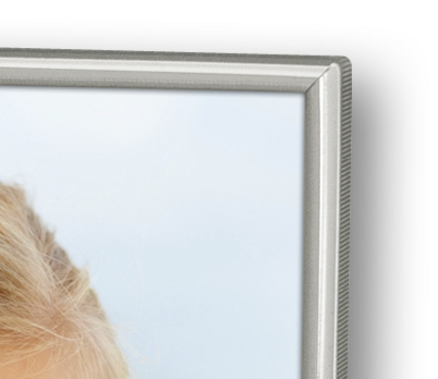 Ramka ITALIA 13x18 SILVER 120S06-5R - srebrny