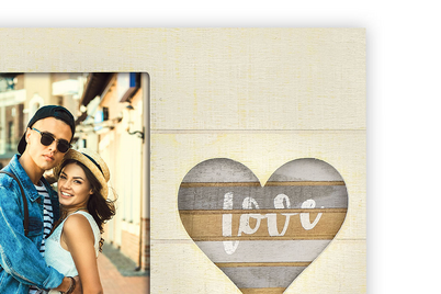 Ramka ITALIA 10x15 ADELE VERT VR764V - kremowy