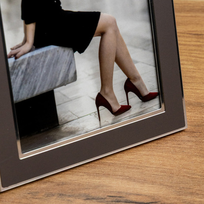 Ramka Italia Olimpia - różne kolory i formaty - Szary, 10x15, 10x15