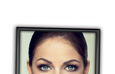 Ramka ITALIA Blk Metal 13x18 (BL015) - czarny