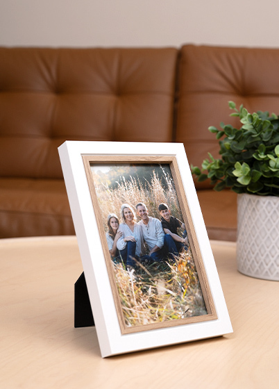 Ramka Italia Ayas - różne formaty - Biały, 10x15, 10x15