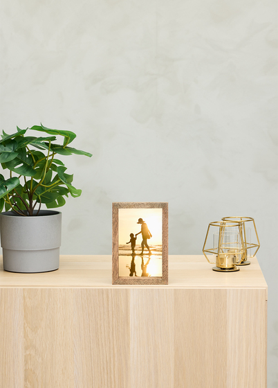 Ramka Italia Marne - różne formaty - Jasnobrązowy, 10x15, 10x15 pionowa