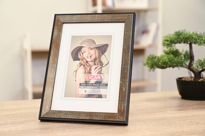 Ramka Icar DRI R 12 15X21 - Brązowy, 15x21