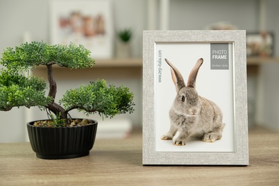 Ramka Italia Doneck - różne formaty - Jasnoszary, 13x18, 13x18