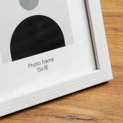 Ramka Styler Kyoto - różne kolory i formaty - Jasnoszary, 13x18, 13x18