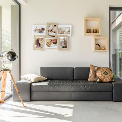 Ramka Italia Favignana 6x10x15/DB886 - Drewno z białym, 10x15, 10x15 x6