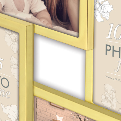 Ramka Italia 4x10x15 Elmar  - różne kolory - Złoty, 10x15 x4, 10x15 x4