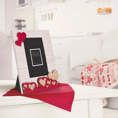 Ramka Italia 10x15 Laila DX7346 LV - Biały, 10x15