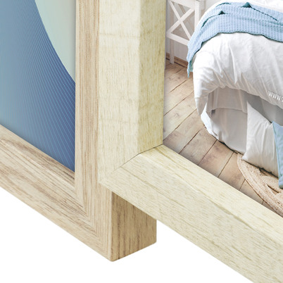 Ramka Italia 4x10x15 Oberg 4q Dt987 - Naturalne Drewno, 10x15, 10x15 x4