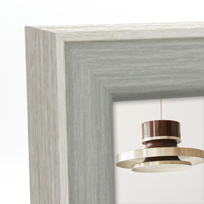 Ramka Italia Nuoro szara - różne formaty - Szary, 10x15, 10x15