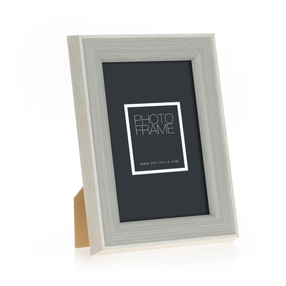 Ramka Italia Nuoro szara - różne formaty - Szary, 10x15, 10x15