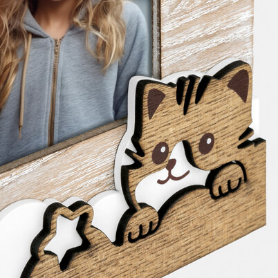 Ramka Italia Figaro - Brązowy, 10x15, 10x15