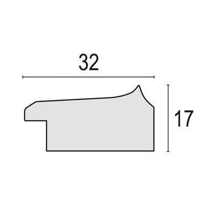 Ramka Italia Venezia - różne kolory i formaty - Brązowy, 13x18, 13x18
