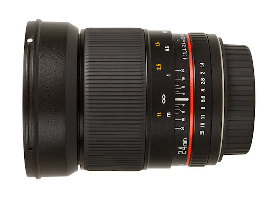 Samyang 24mm f/1.4 (Nikon AE)