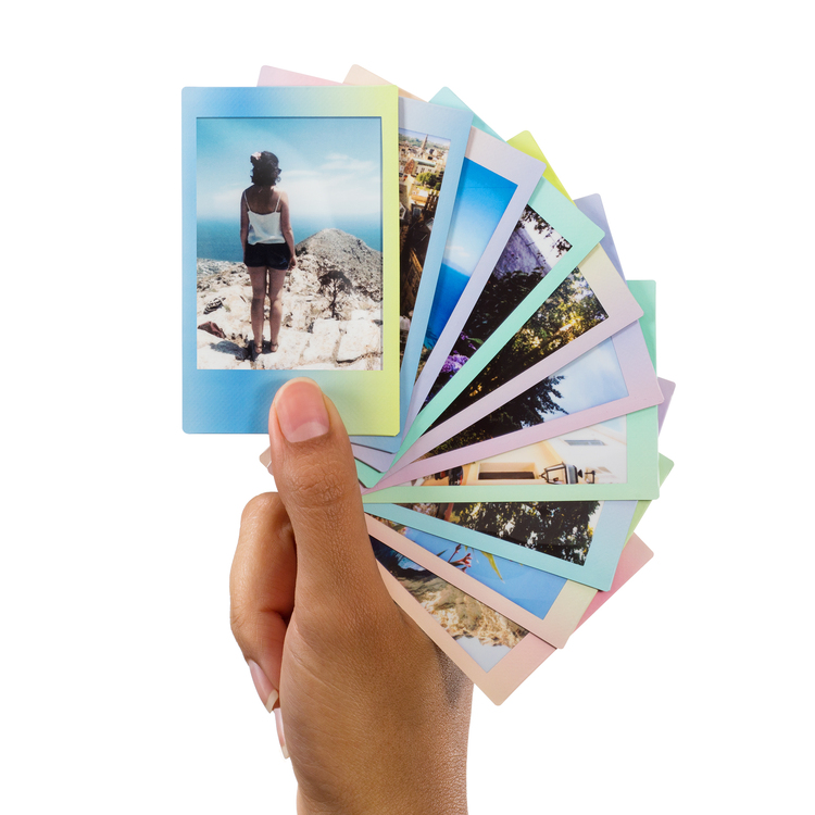 Instax Box mini 12 Clay White + 3 wkłady w zestawie  