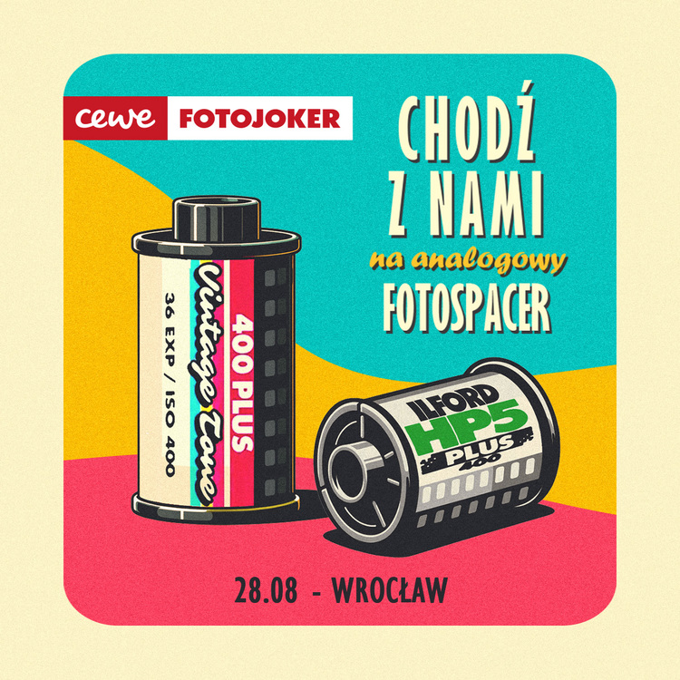 Warsztaty fotograficzne - analogowy fotospacer - Wrocław- 28.08.2025