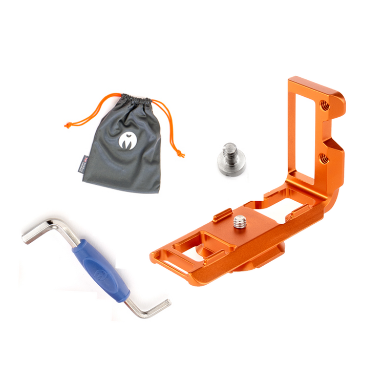 Płytka 3 Legged Thing 3 Legged Thing ZAYLA-PD-C L-bracket do Nikon Z50 - Peak Design - Arca Copper