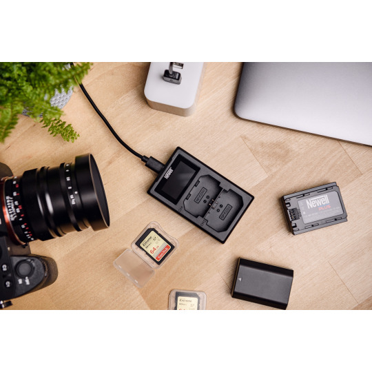 Ładowarka Dwukanałow Newell FDL-USB-C do NP-BX1