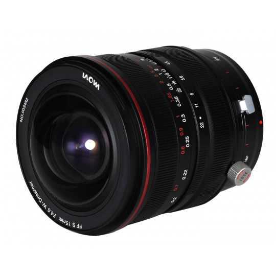 Venus Optics Laowa 15mm f/4.5 Zero-D Shift do Canon EF