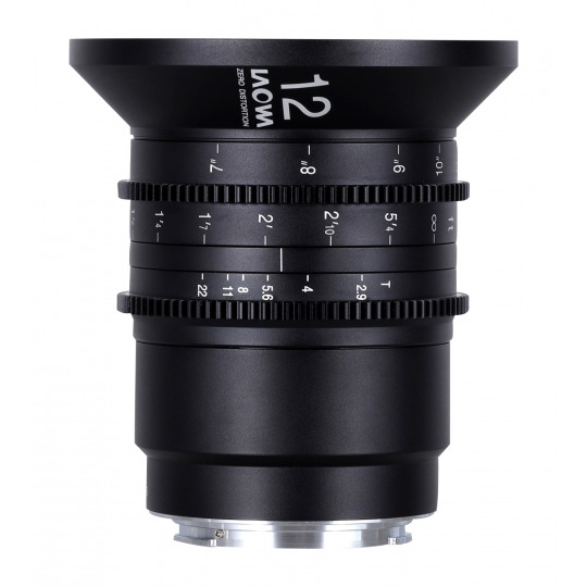 Venus Optics Laowa 12mm T2.9 Zero-D Cine do Canon RF