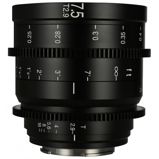 Venus Optics Laowa 7.5mm T2.9 Cine Zero-D S35 do Canon RF