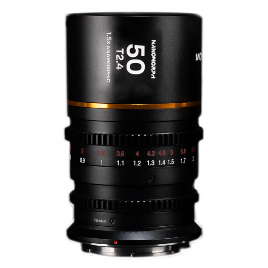 Zestaw obiektywów Venus Optics Laowa Nanomorph 27mm, 35mm, 50mm S35 Amber do Sony E