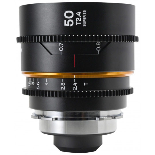Obiektyw Venus Optics Laowa Nanomorph 50 mm T2,4 1,5X S35 Amber do Arri PL/Canon EF