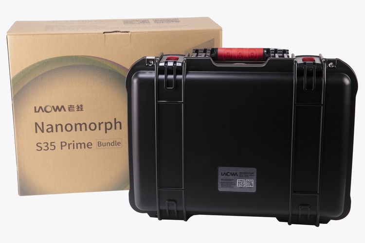 Zestaw obiektywów Venus Optics Laowa Nanomorph 27mm, 35mm, 50mm S35 Blue do Arri PL / Canon EF