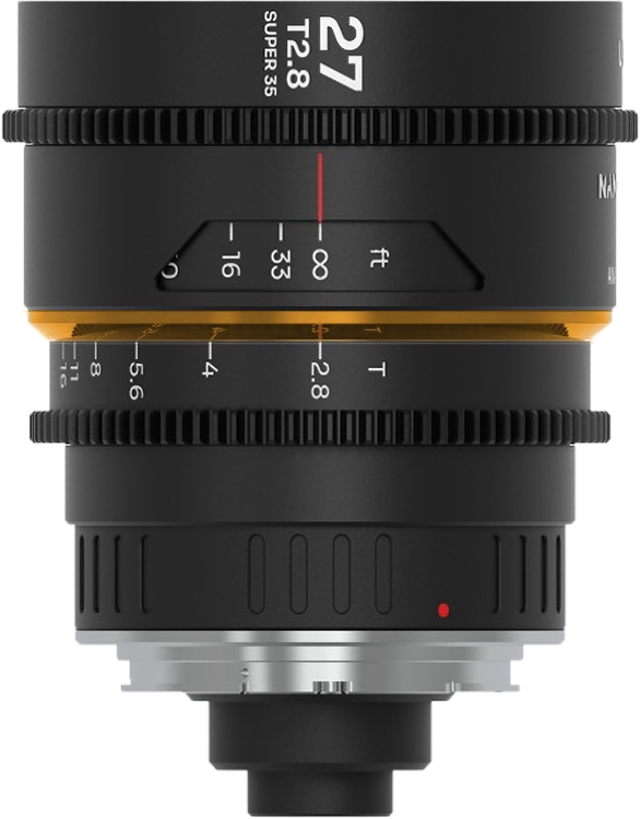 Zestaw obiektywów Venus Optics Laowa Nanomorph 27mm, 35mm, 50mm S35 Amber do Arri PL / Canon EF