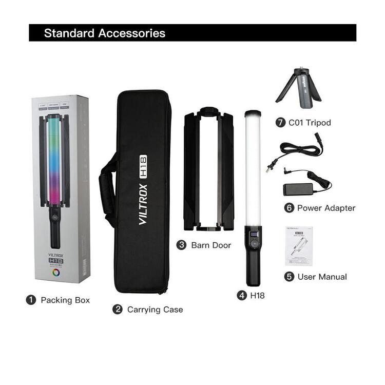 Lampa Viltrox LED H18